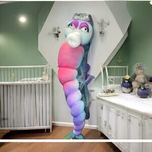 Russ Berrie Plush Seahorse Hang Crib Mobile Flutter Friends Nursery Shower 12"